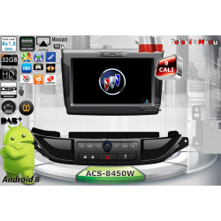 ACS 8450W Radio dedykowane Buick Excelle 2014r w górę Android 8 CPU 8x1.5GHz Ram 2GHz Dysk 32GB Ekran HD MultiTouch OBD2 DVR DVBT BT Kam